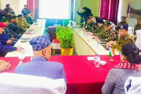 नेपाल र भारतका सुरक्षा अधिकारीबीच भारतको नानपारामा बैठक